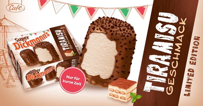 Ciao Bella Italia: Jetzt die neue Dickmann’s Limited Edition mit Tiramisu Geschmack probieren!