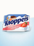 Knoppers 2015: Das Sommer-Frühstückchen: Knoppers Erdbeer Joghurt