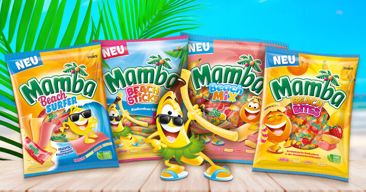 Endlos Sommer mit dem Mamba Beach Sortiment!