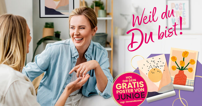 &bdquo;Weil du DU bist!&ldquo; -  merci x JUNIQE